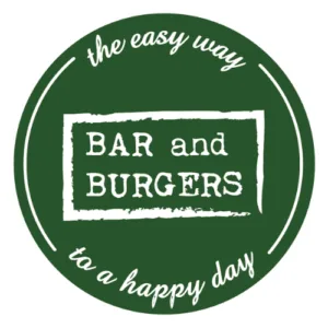 Logotyp för Bar and Burgers