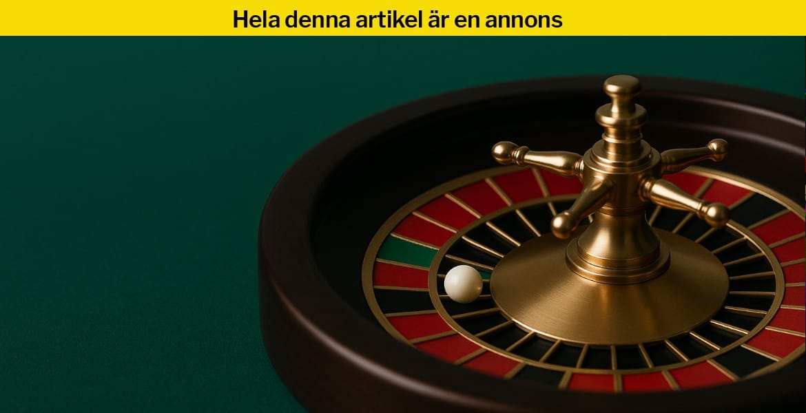 Roulettevariationer För Dig Som Vill spela casino