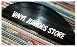 Logotyp för Vinyl Junkies Store