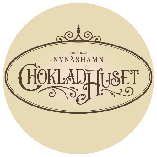 Chokladhuset Nynashamn rund logo