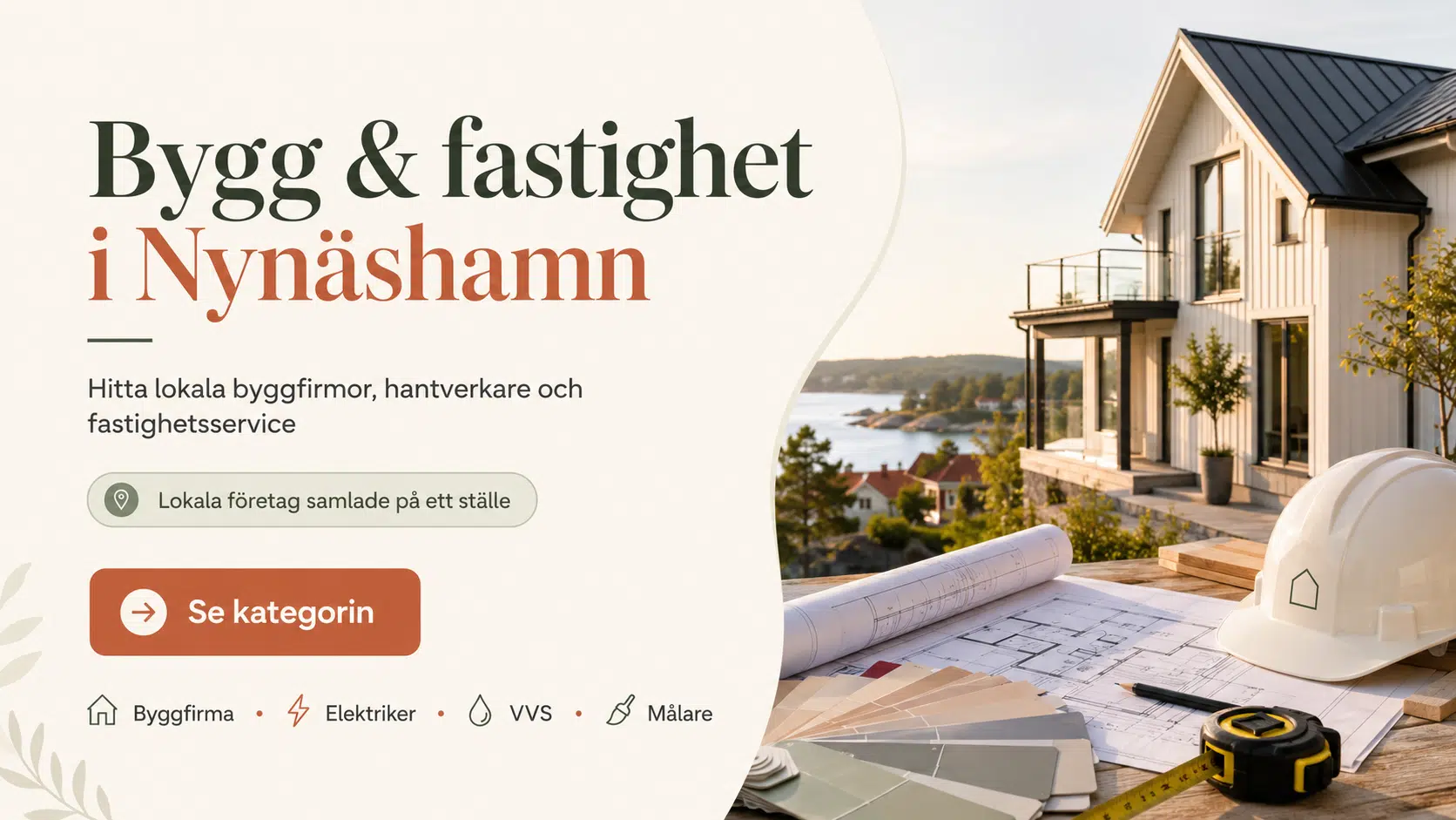 Hitta företag inom bygg och fastigheter