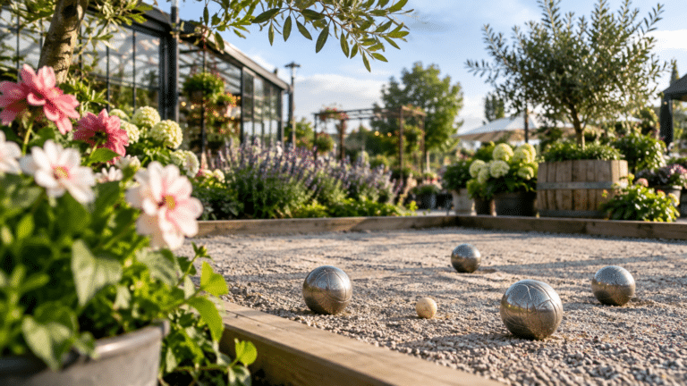 Boulebanor på Ösmo Plantshop i Nynäshamn