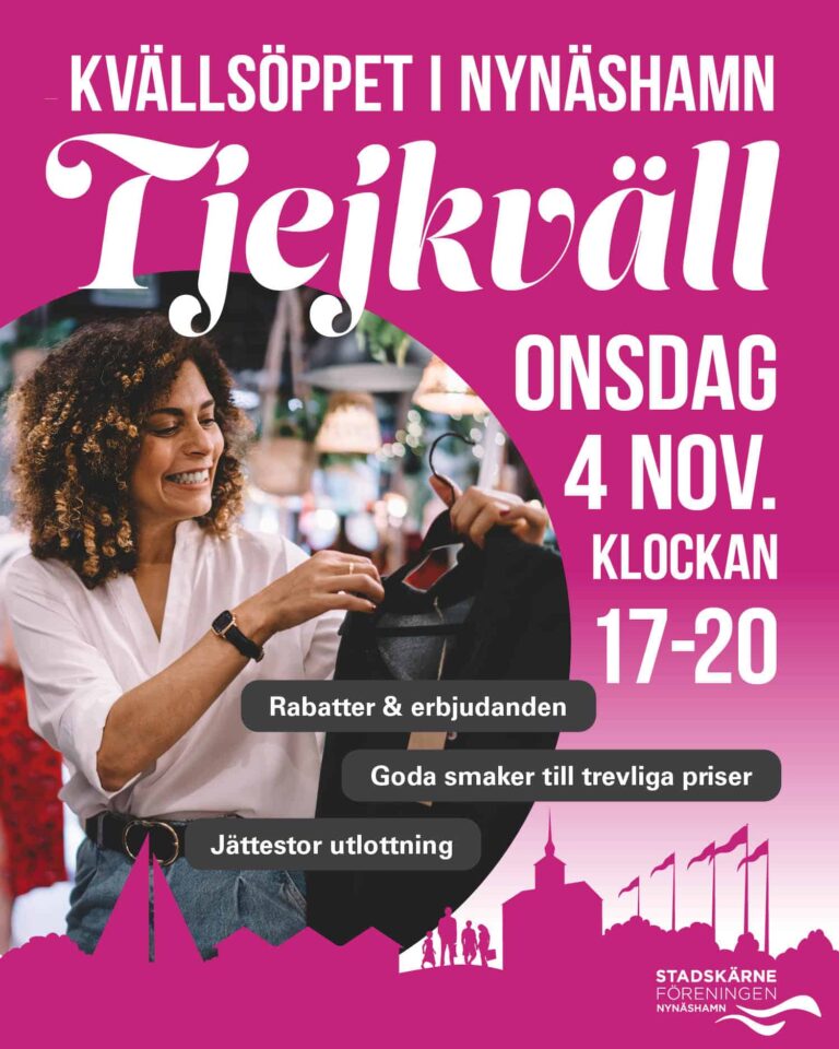 Tjejkväll nynäshamn centrum